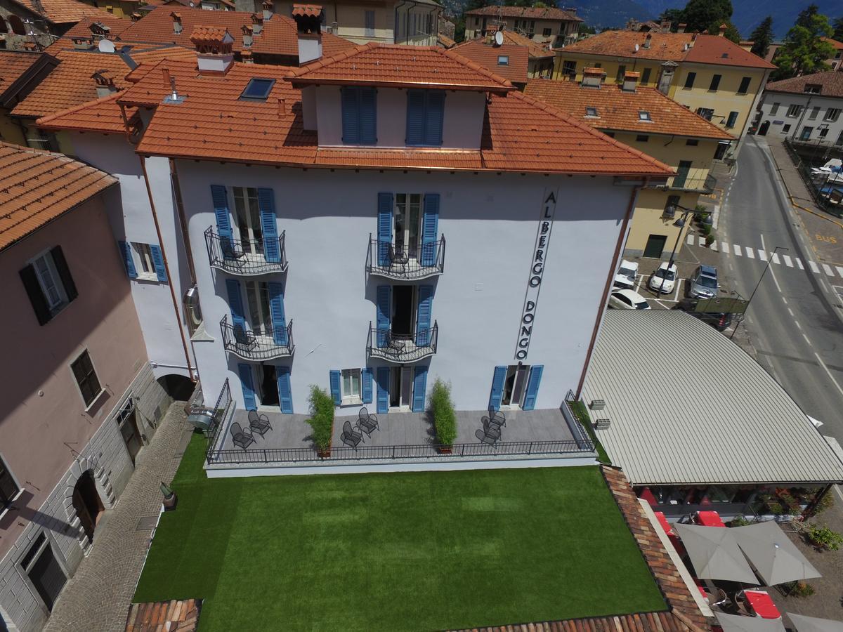 Albergo Dongo Bagian luar foto